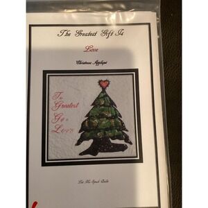 Christmas Let Me‎ Speak quilt pattern - The Greatest Gift is Love